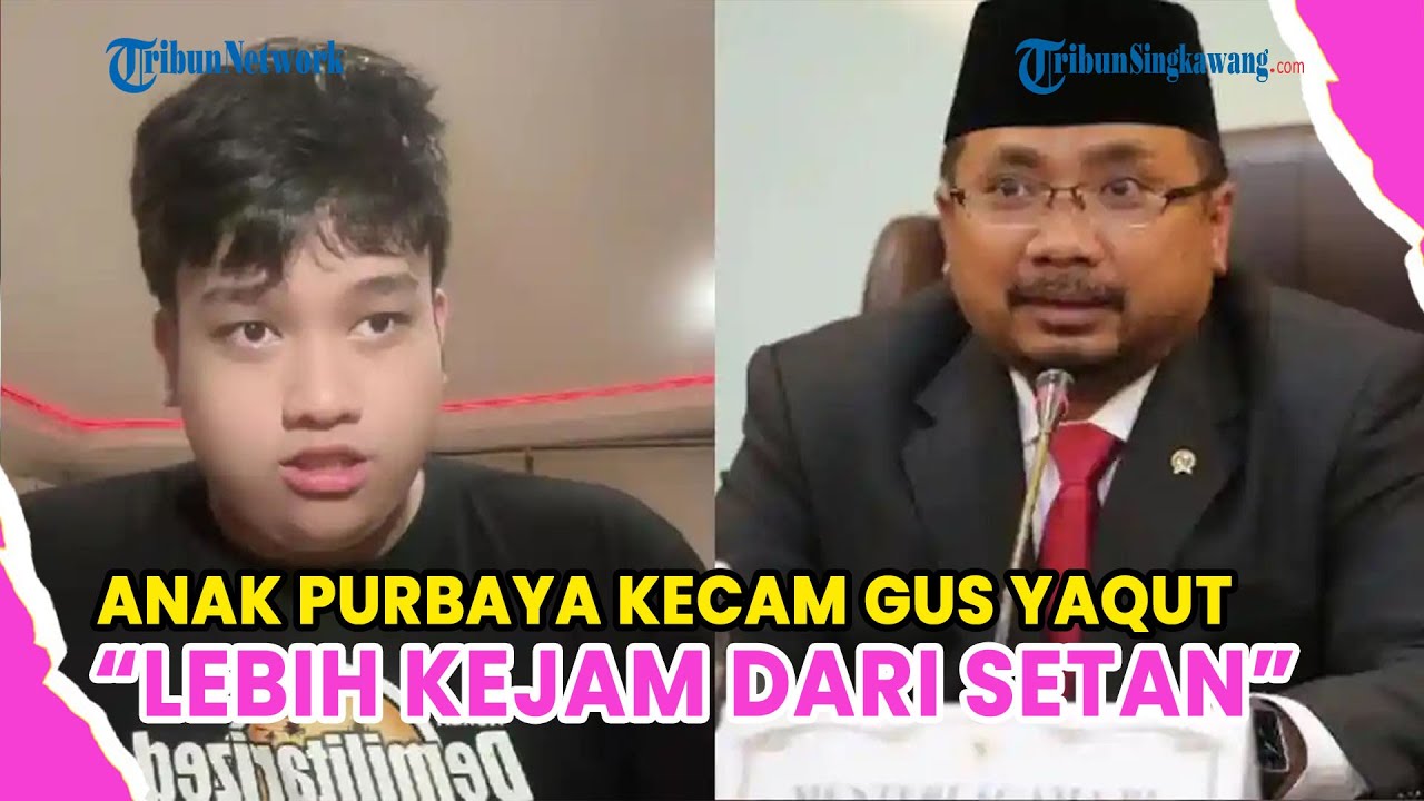 ANAK PURBAYA KECAM GUS YAQUT TERSANGKA KORUPSI KUOTA HAJI, "LEBIH KEJAM DARI SETAN"