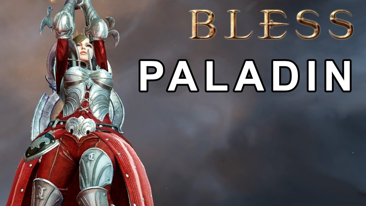 Bless Online NA - In&iacute;cio de Gameplay com a classe Paladin (Habichts Race - Hieron Faction) PT-BR