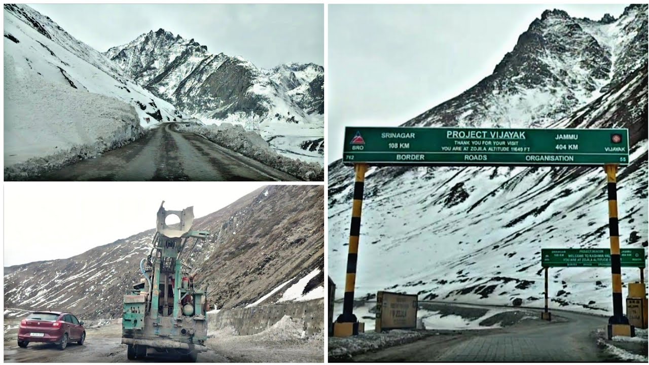 Kargil-Srinagar National Highway Road Update | Zojila Pass | 26 Dec 2024.