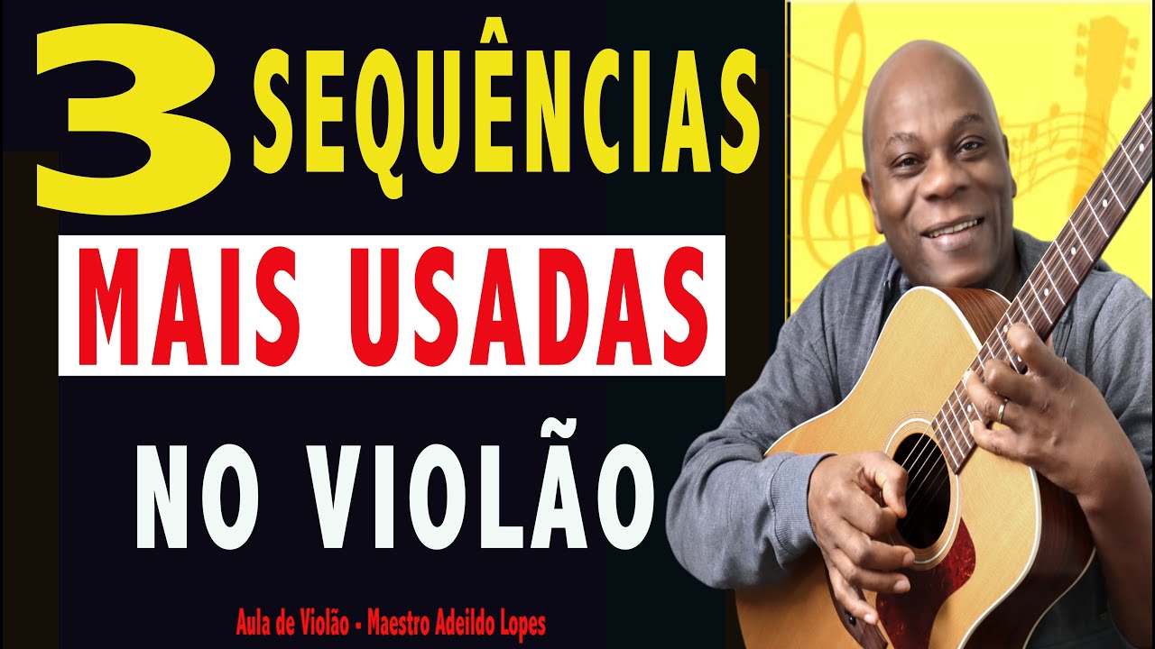 ✅FAZENDO  ISSO  VOCÊ TOCA  TUDO 🎸Aprenda as 3 progressões SIMPLES  e FÁCEIS  mais usadas no  VIOLÃO