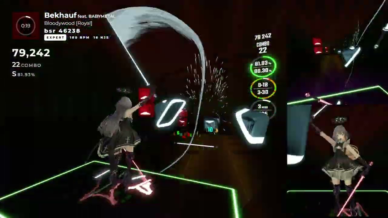 【BeatSaber】Bekhauf_Bloodywood feat.BABYMETAL【expert】
