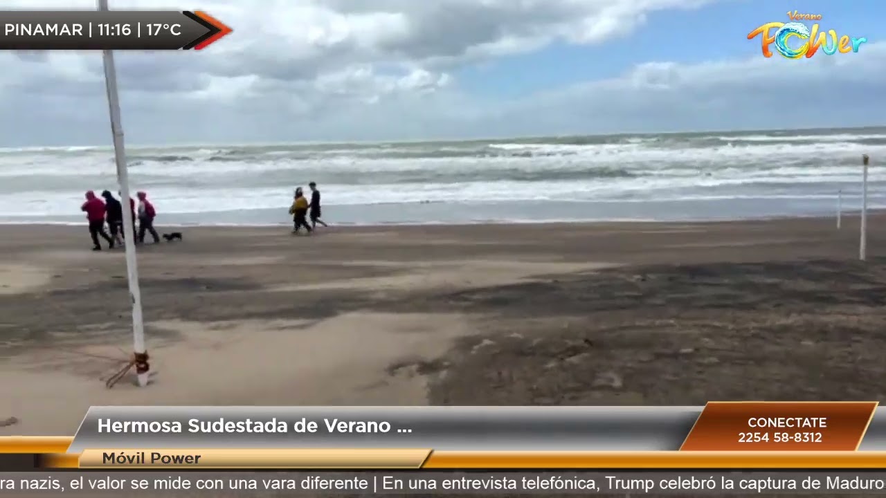 Hermosa Sudestada de Verano