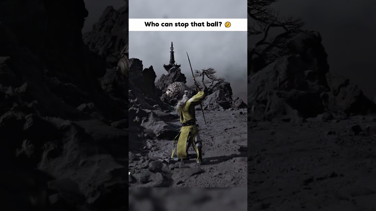 The ball in Black Myth Wukong is unstoppable ☠