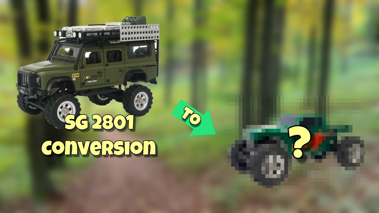 SG 2801 Crawler Conversion to 1/24 Micro Crawler