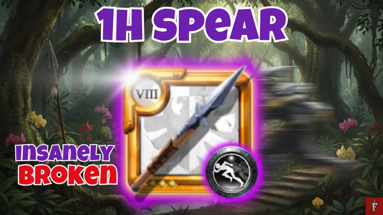 This Spear Build is Actually BROKEN in Albion Online SOLO PVP