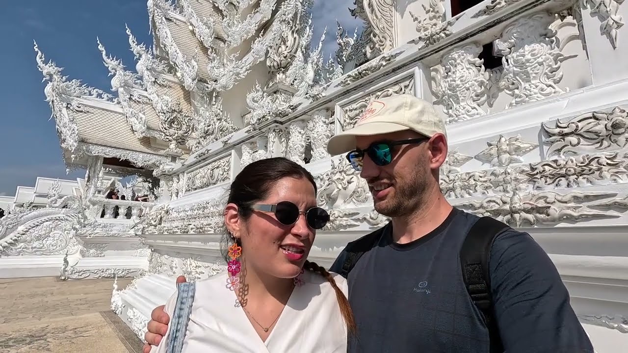 Thailand Trip: White Temple, Blue Temple & My Wife's Birthday | Exploring Chiang Rai 🇹🇭