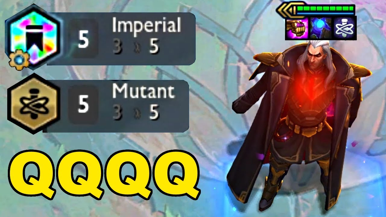 Perma QQQQ ⭐⭐⭐ Swain | 5 Imperial 5 Mutant | SET 6 TFT