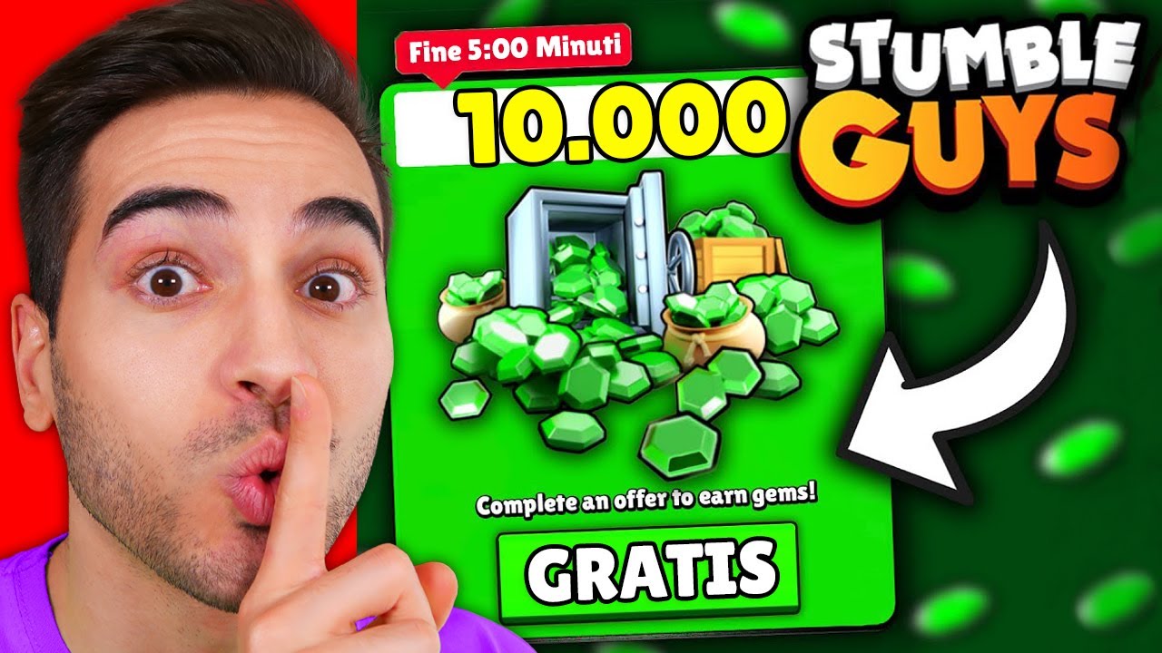 HO COMPRATO 10.000 GEMME SU STUMBLE GUYS