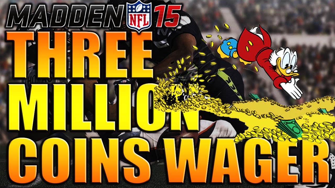 This Is What I Got! (3.6 MILLION COIN WAGER MATCH Vs Pwny Montana) - Madden 15 PS4 Ultimate Team