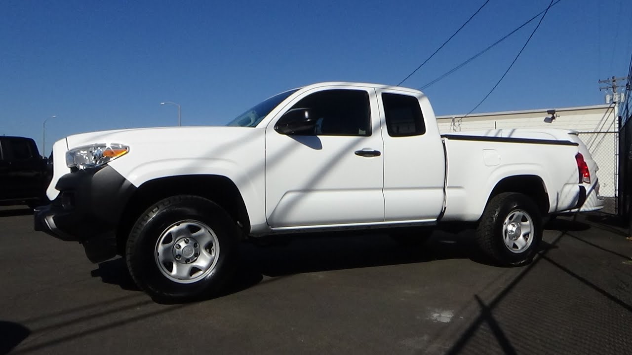 2019 Toyota Tacoma SR Access Cab (4WD, I4) - A Start-Up & Complete Documentation