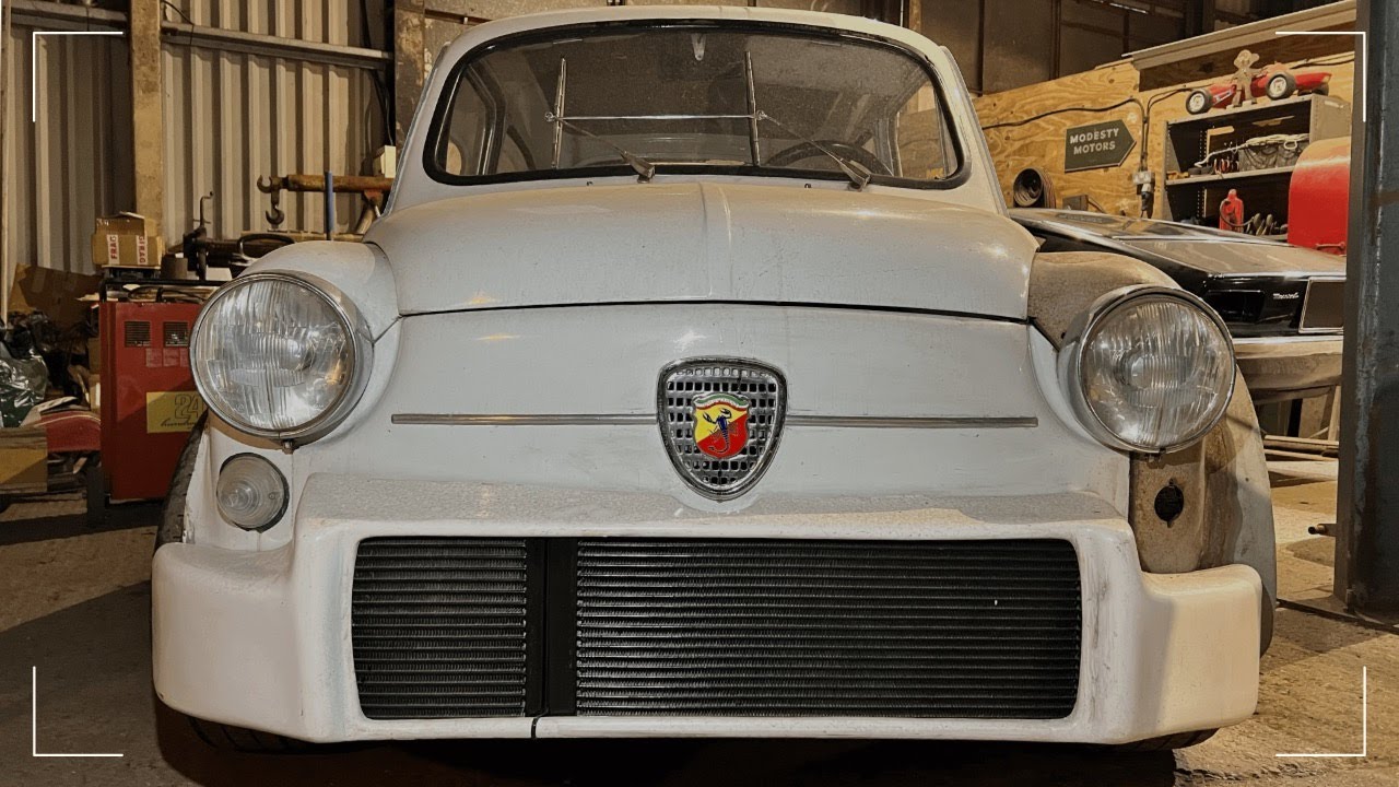 What&rsquo;s inside Mark&rsquo;s Italian Garage ? FIAT Dino. ABARTH 1000TCR . Maserati Mistral.