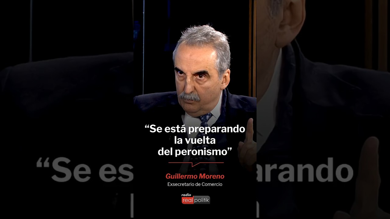 📻 El exsecretario de Comercio, Guillermo Moreno, dialog&oacute; con RADIO REALPOLITIK FM