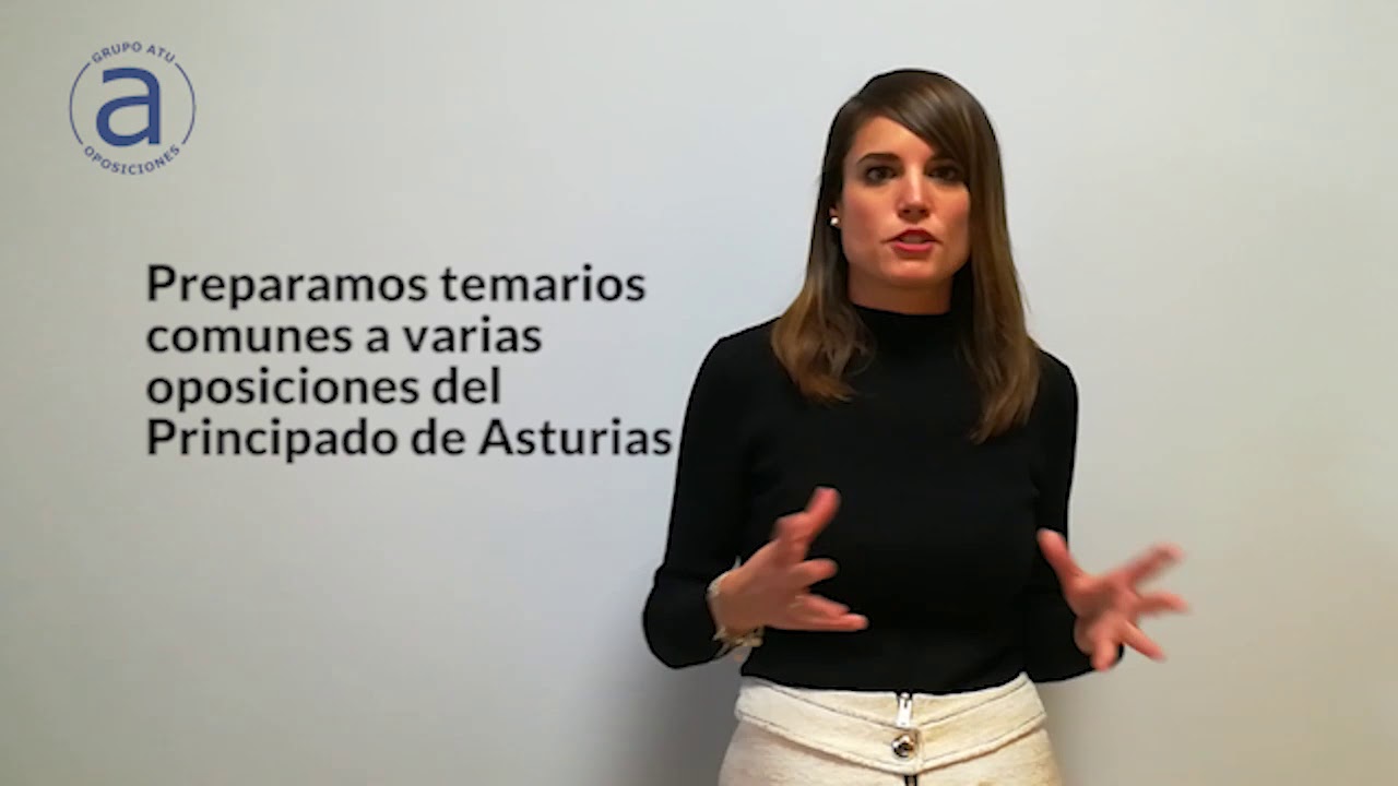 Temario com&uacute;n oposiciones Principado de Asturias - Grupo ATU
