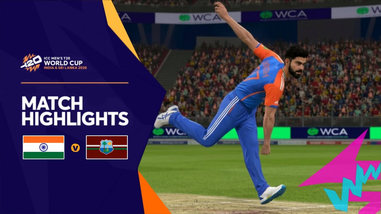 T20 World Cup 2026 l Super 8 l India vs West Indies 