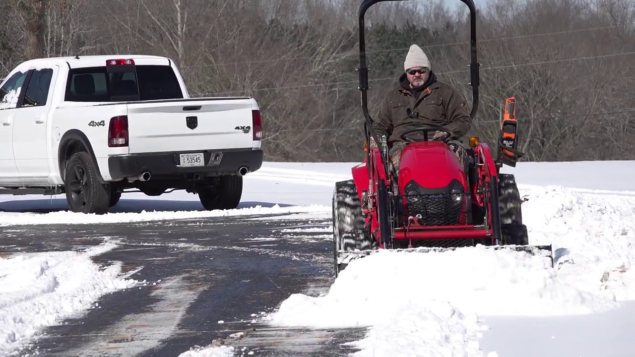 How to Remove Snow from Driveway | TYM Tractors