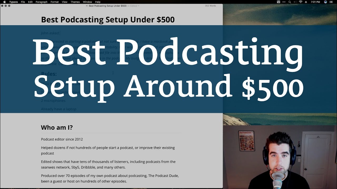 Best Podcasting Setup for Around $500