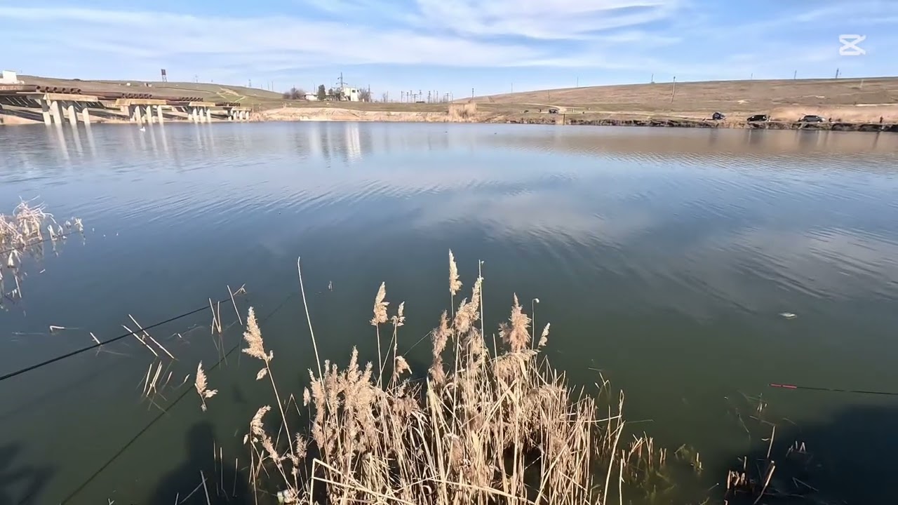 Caras pe Canalul Frasinet la țevi.