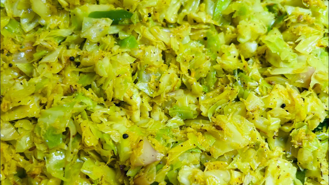 Cabbage Thoran 