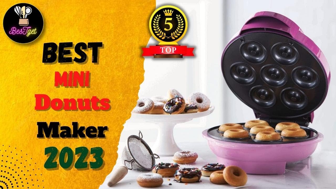 Best Electric Mini Donut Makers on The Market 2023 | Top 5 Electric Mini Donut Makers Reviews 2023