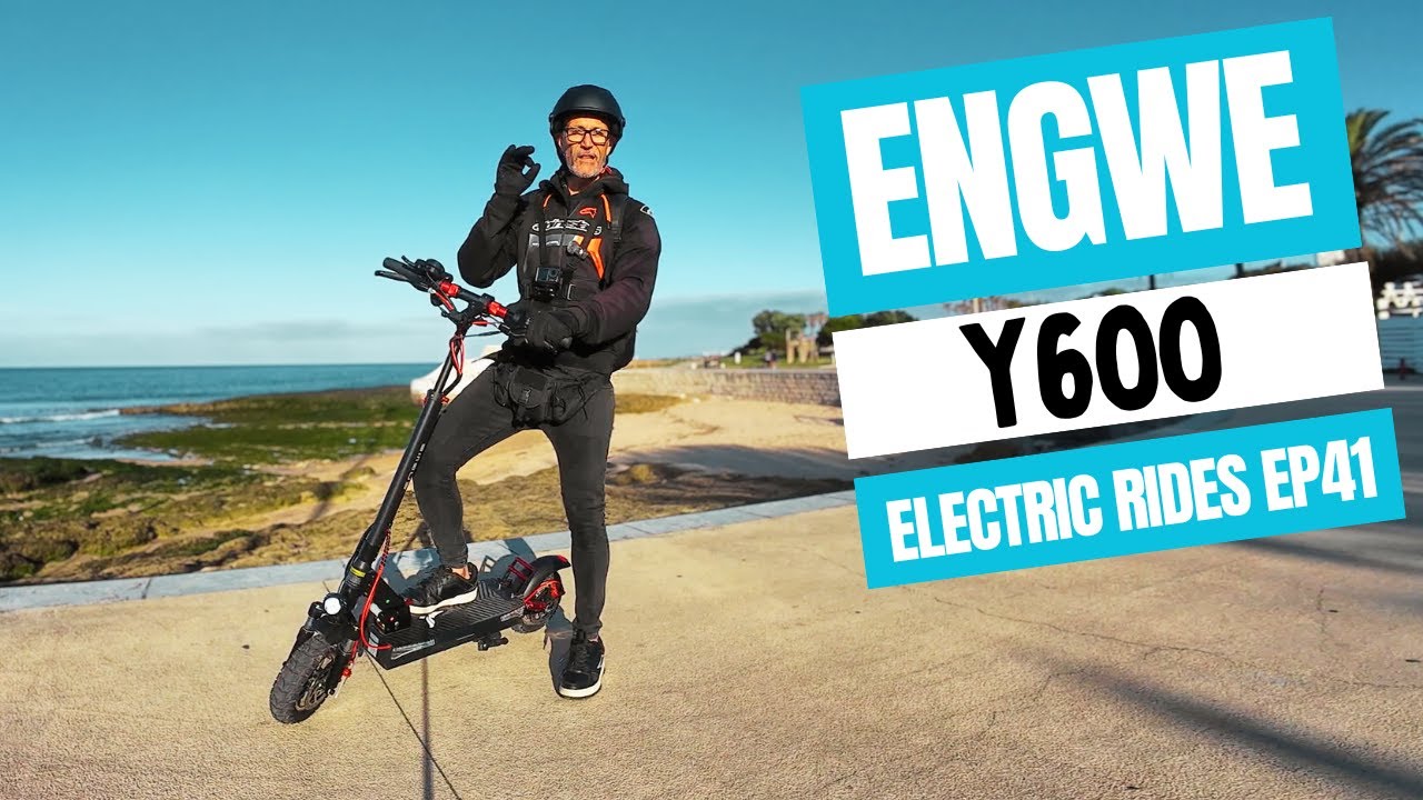 🔋Engwe Y600 – Teste de Autonomia REAL: De casa para o trabalho com uma só carga? 🛴