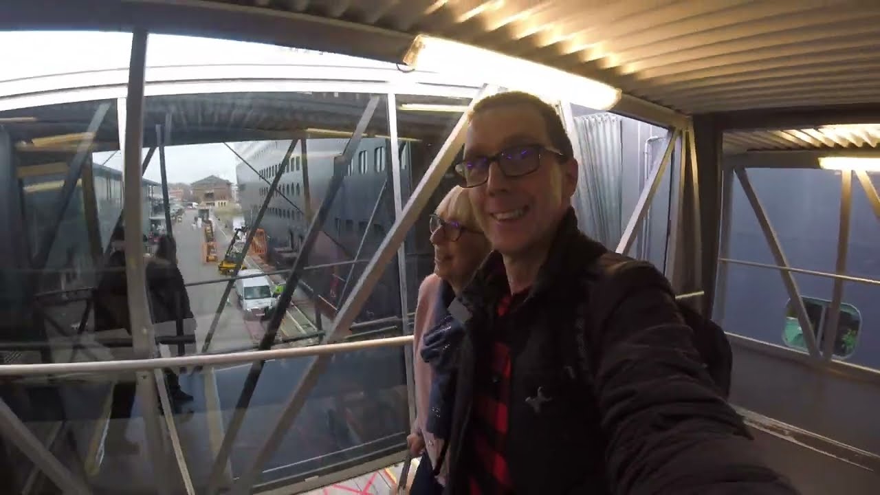 Cunard Queen Mary 2 Southampton to Bruges 2019 Part 1 Cabin 11090