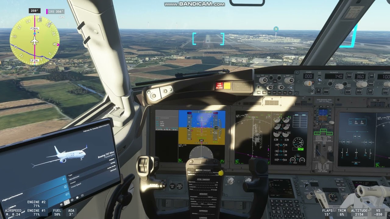 LANDING IN MUNICH