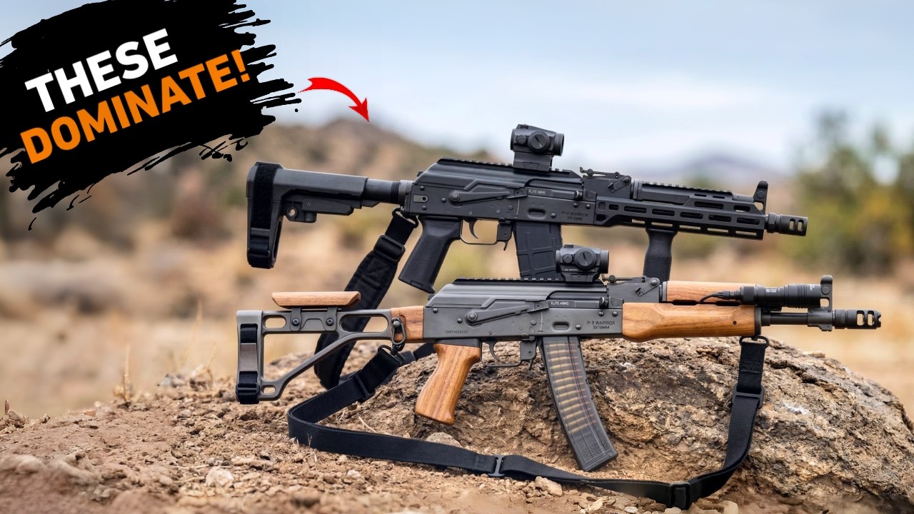 Эти 8 пистолетов-пулеметов типа АК — просто невероятные!