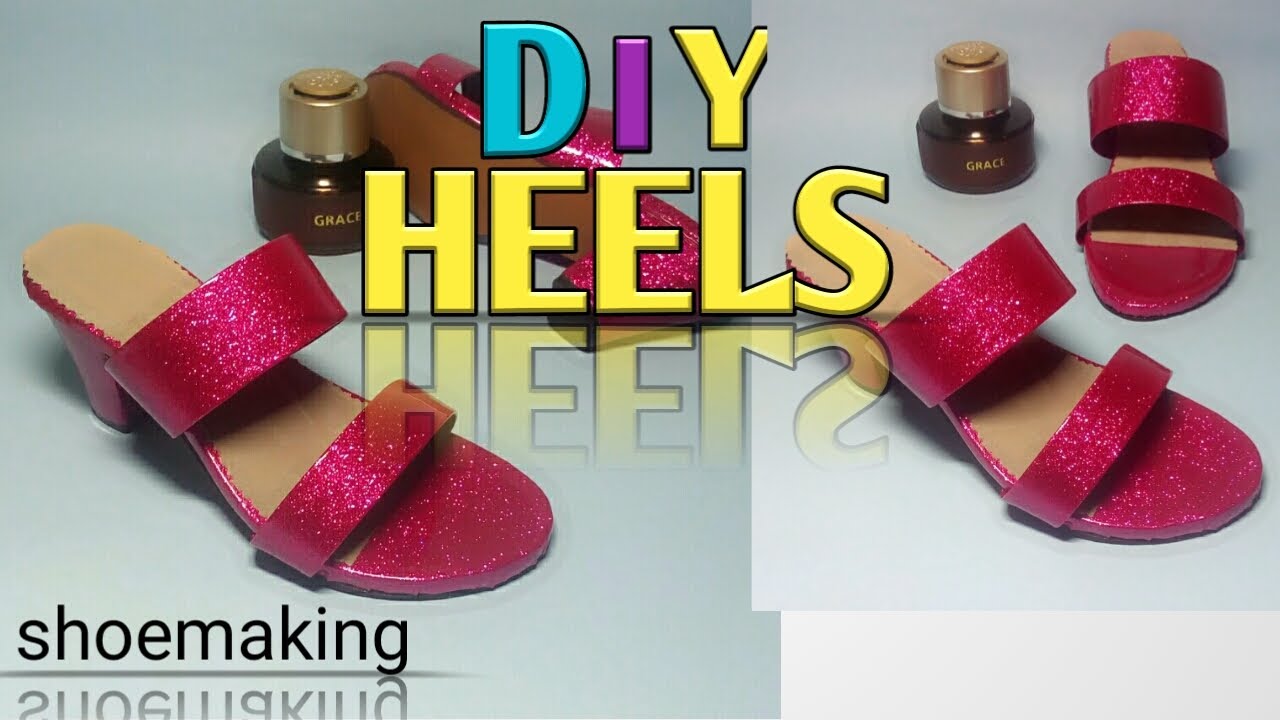 How to make high heels DIY #shoemaking #beginners