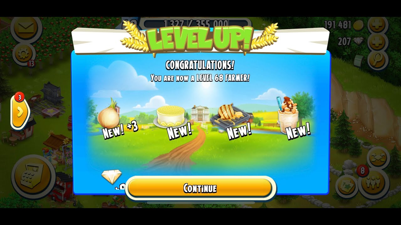 HAY DAY GAMEPLAY | NEW LEVEL 68