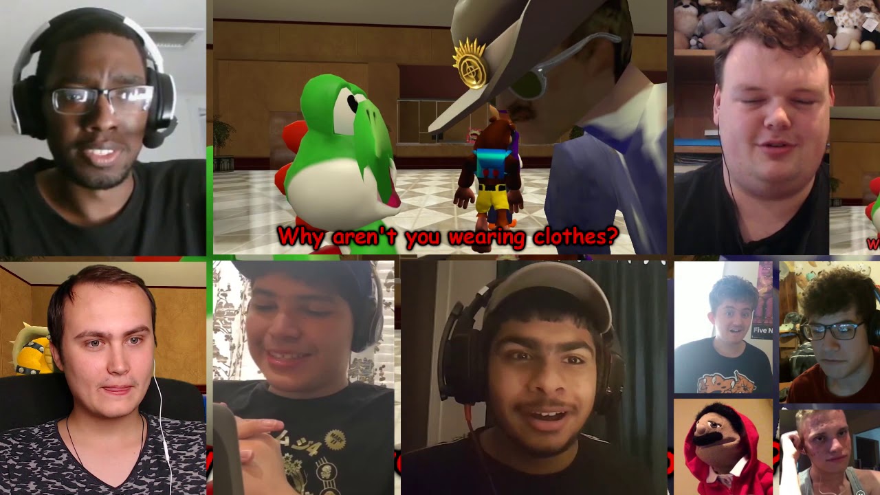 SMG4: Mario Waits in Line For Some Spaghetti [REACTION MASH-UP]#412