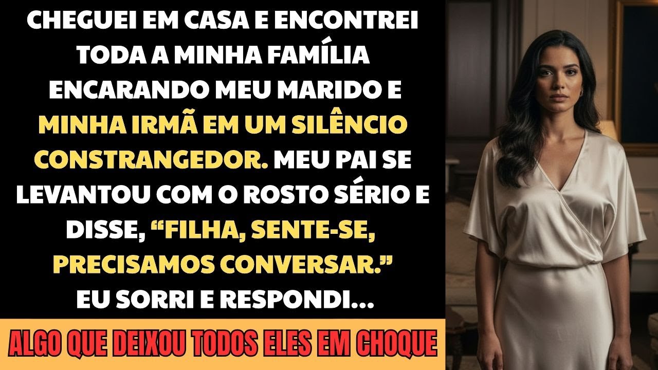 Meu pai disse “precisamos conversar” após pegar minha irmã com meu marido — mas quando eu falei…