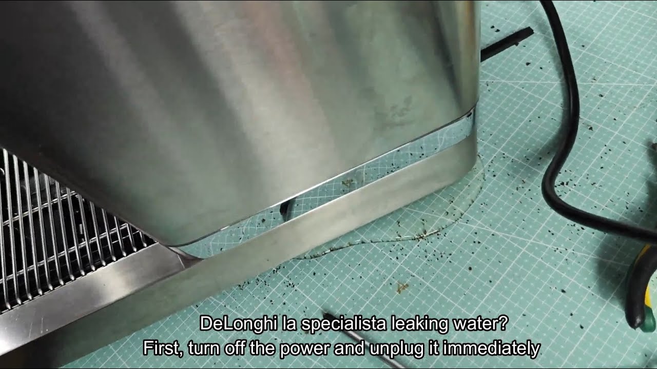 Delonghi La Specialista Leaking Water Troubleshoot