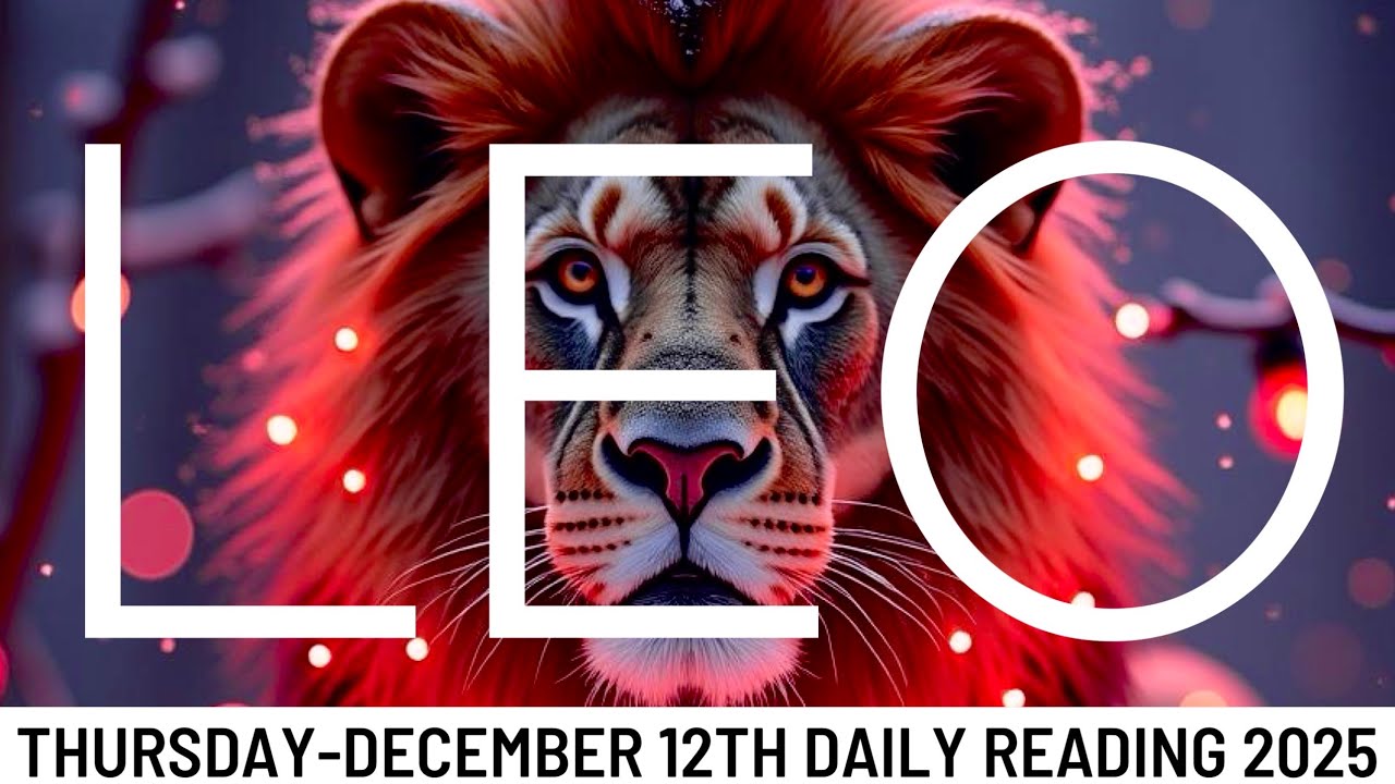 LEO-UNEXPECTED ATTENTION! RECOGNITION YOU DID NOT SEE COMING‼️- December Daily Tarot 2025