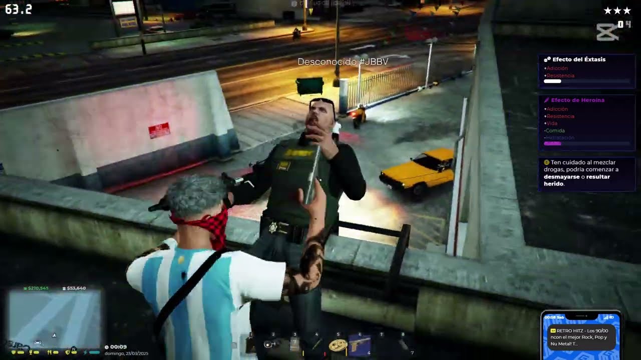 [GTA HUB]🚓Tiroteo Contra La PD en Chamberlains Hills [MALA JUNTA]🩸