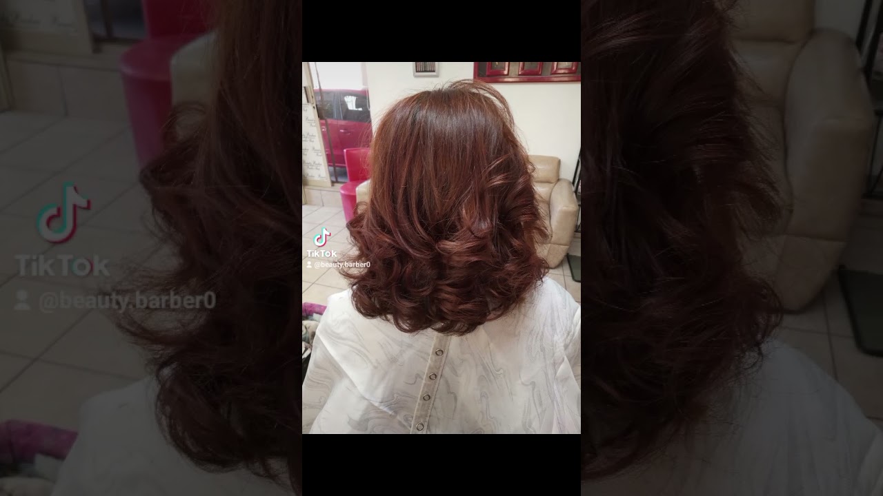 corte cuadrado capas largas estilizado con cepillo