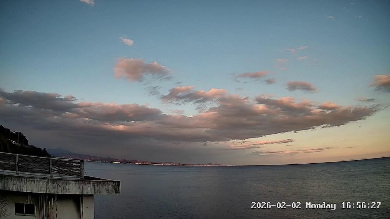 小田原から見える相模湾ライブカメラ Kanagawa Odawara Live camera.world.cam
