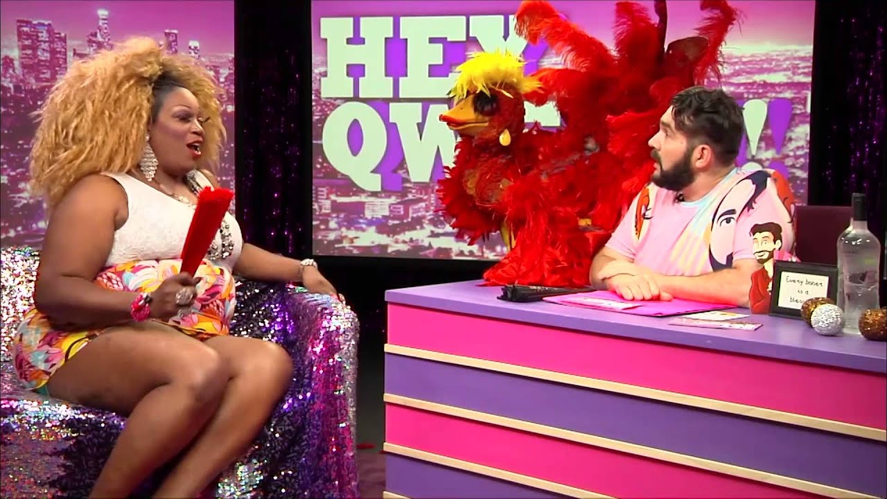 Hey Qween! BONUS: Jonny & Lady Red Meet Ms Fuego The Phoenix | Hey Qween