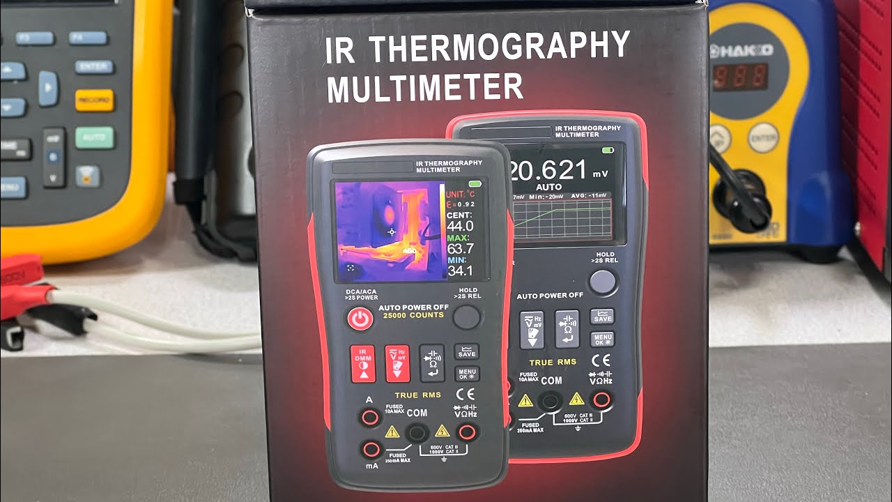 ZOYI  ZT- R02 (New) Inexpensive IR Thermal TRMS Multimeter 