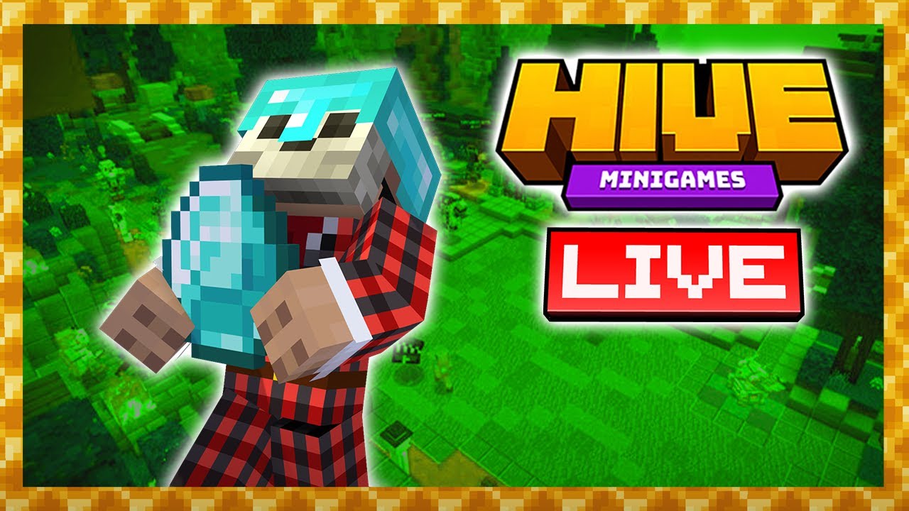 BEING A LOOT GOBLIN W/ VIEWERS!!! - (Minecraft: HIVE Server Minigames LIVE)