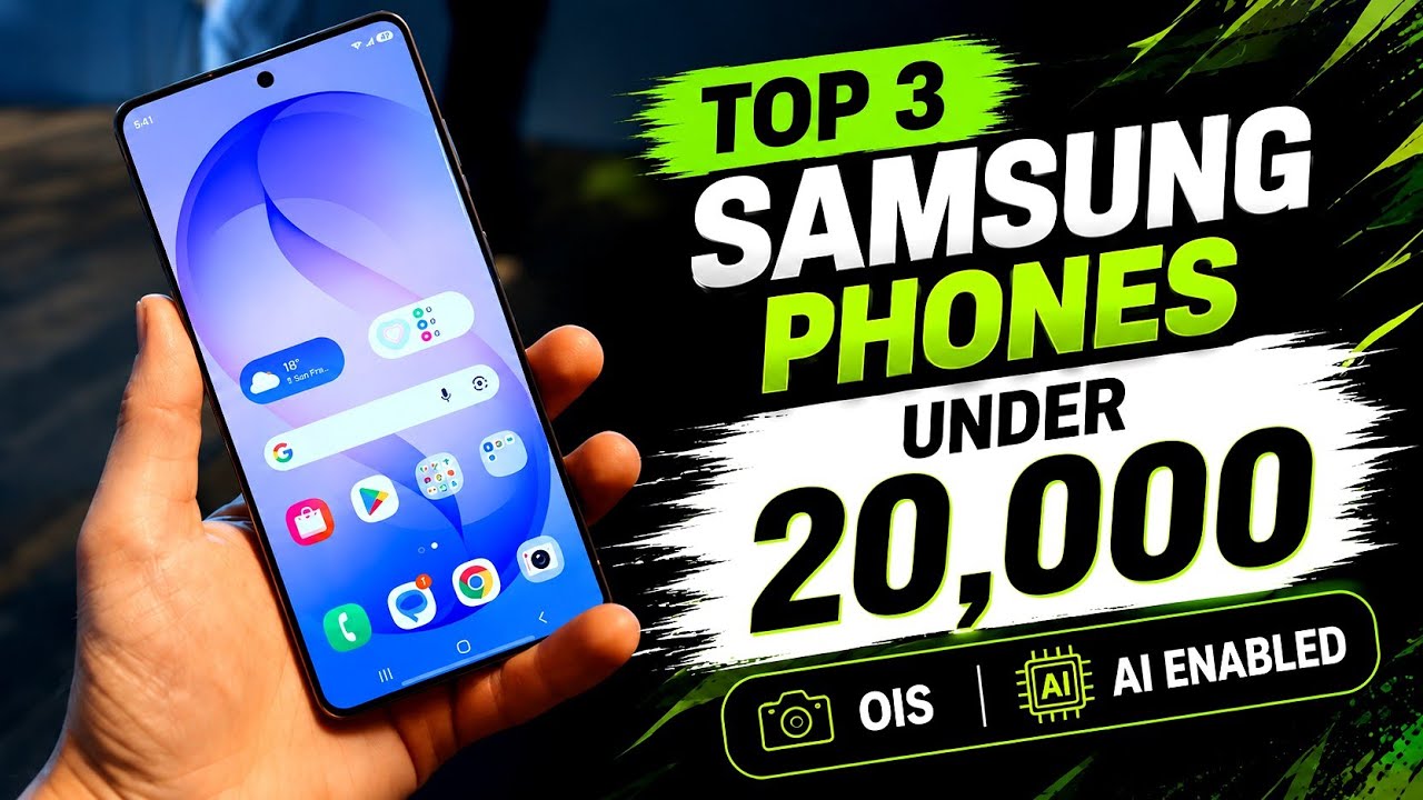Топ-3 лучших смартфона SAMSUNG до 20 000 в 2026 году