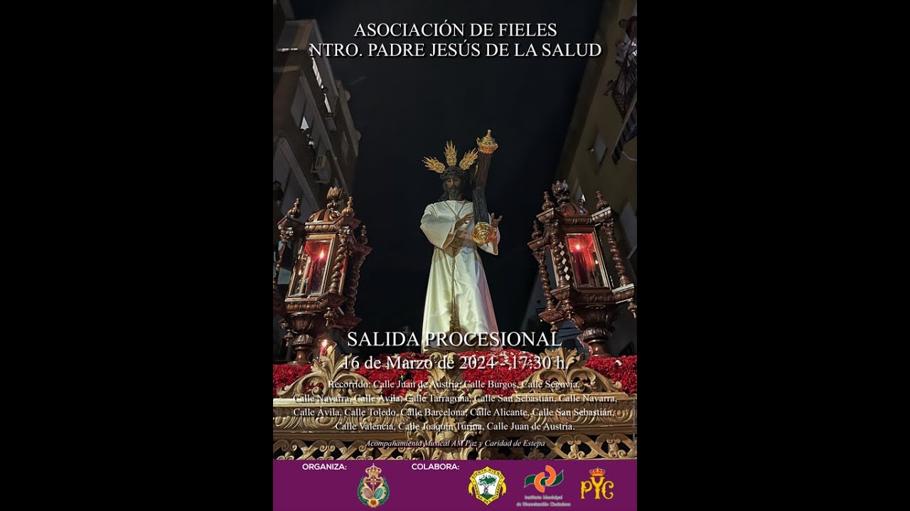 Salida procesional Ntro.Padre Jesús de la Salud - Mairena del Aljarafe - 16 de Marzo de 2024