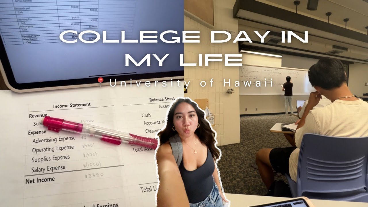 COLLEGE day in my life | sophomore @ University of Hawai'i