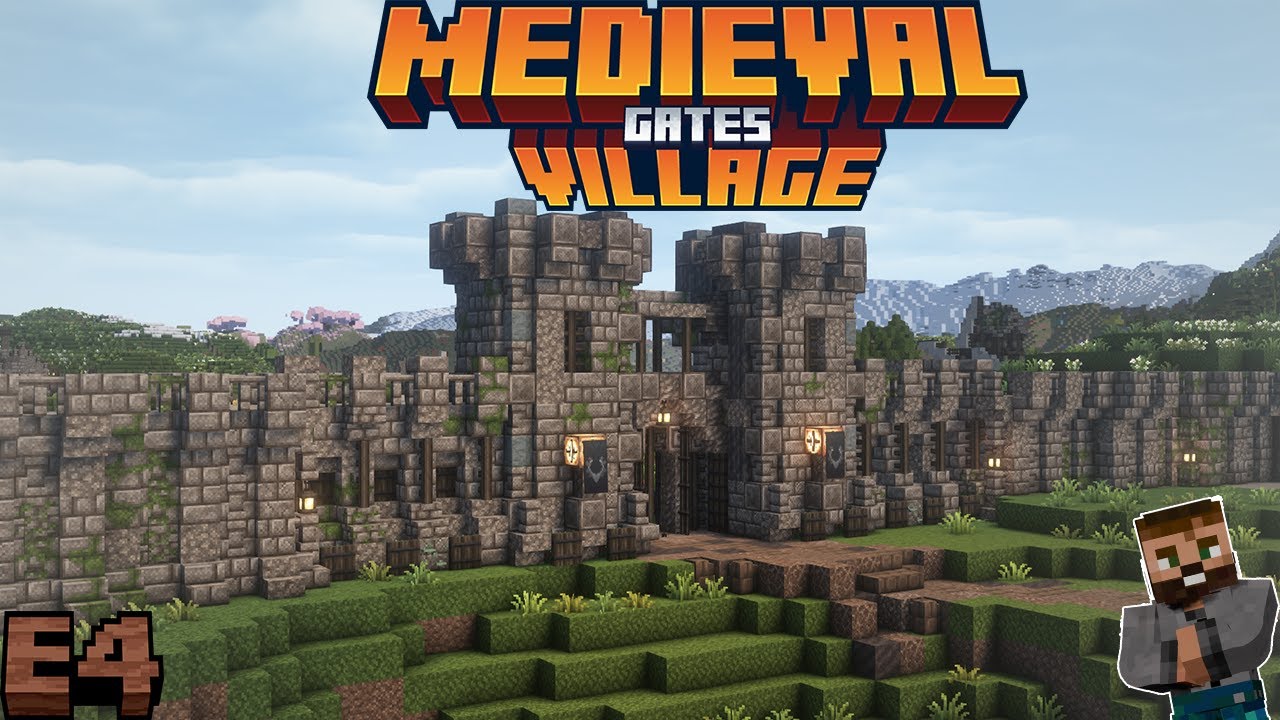 Building Medieval Gates and Walls for my Village