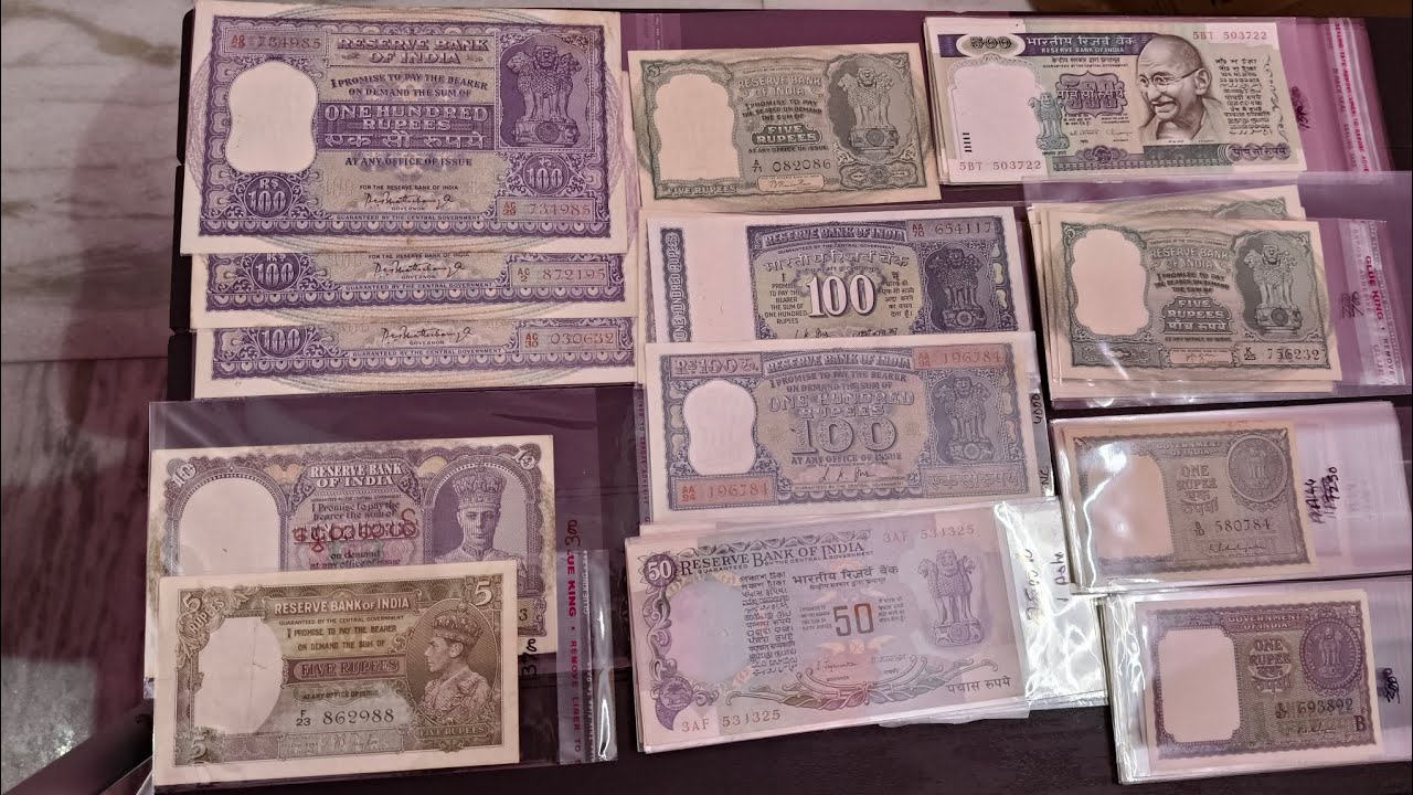 Buy Old Indian Notes Value Collection | British India Notes Value Collection