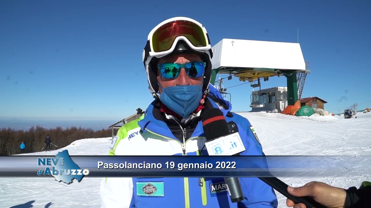 Neve d'Abruzzo - Passo Lanciano - Mammarosa 19 Gennaio 2022