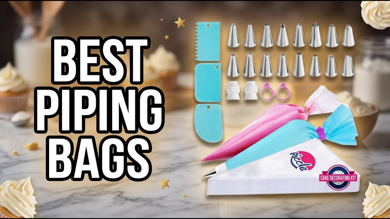 Best Piping Bags 2026: Top 5 Anti-Burst Options for Perfect Cake Decorating