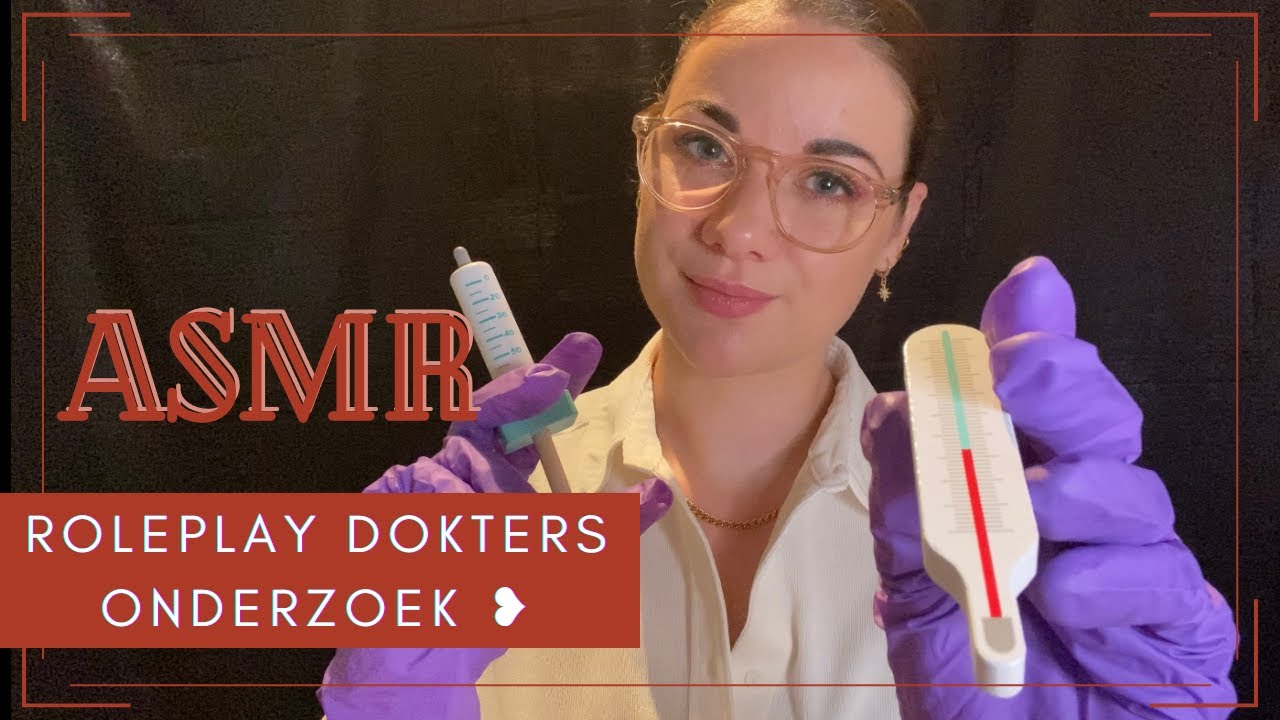 ASMR | ☆ Roleplay - Jou onderzoeken met houten tools ☆ | licht, latex & close-up | Dutch | ASMaRja