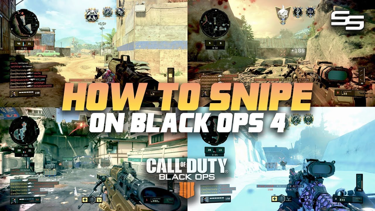 How to Snipe on Call of Duty: Black Ops 4 (BO4 Tips & Tricks) #DareGrind