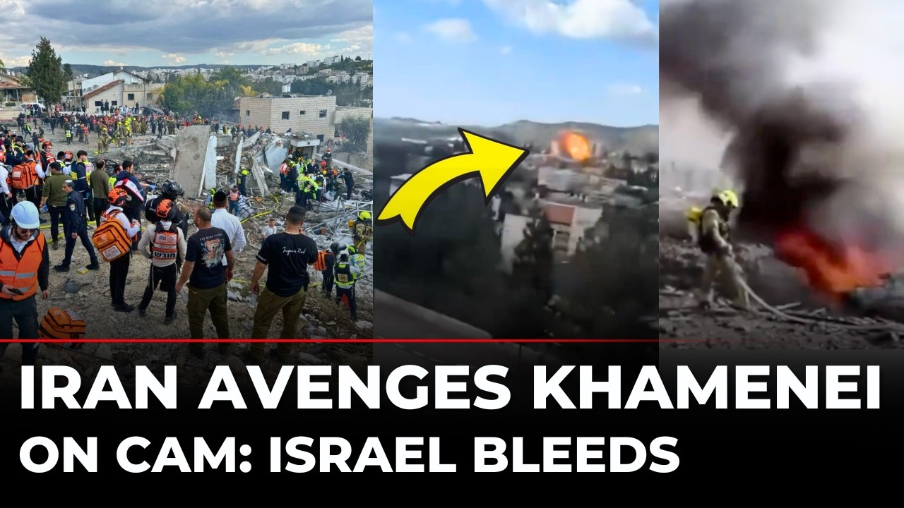 Israel–Iran War LIVE: Tehran’s Biggest-Ever Attack on Tel Aviv After Khamenei’s Killing, 9 Dead