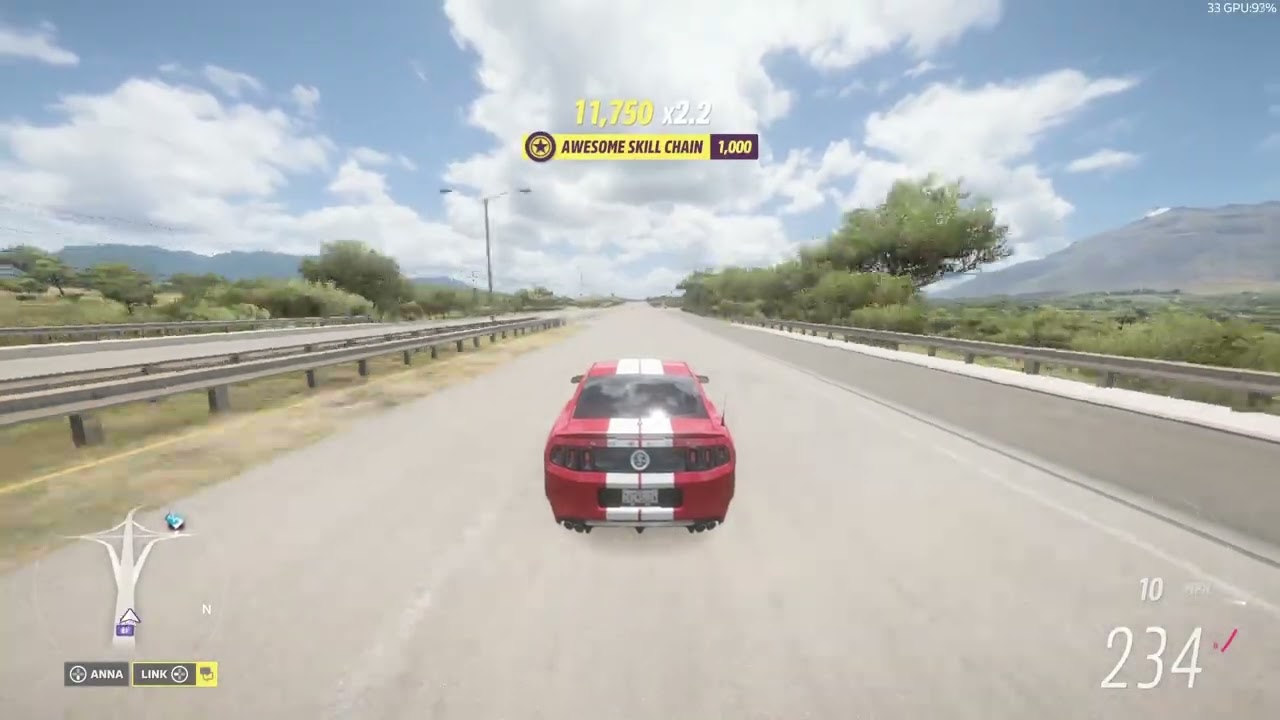 GT500 with 1,042 HP AWD 10 SPD FH5